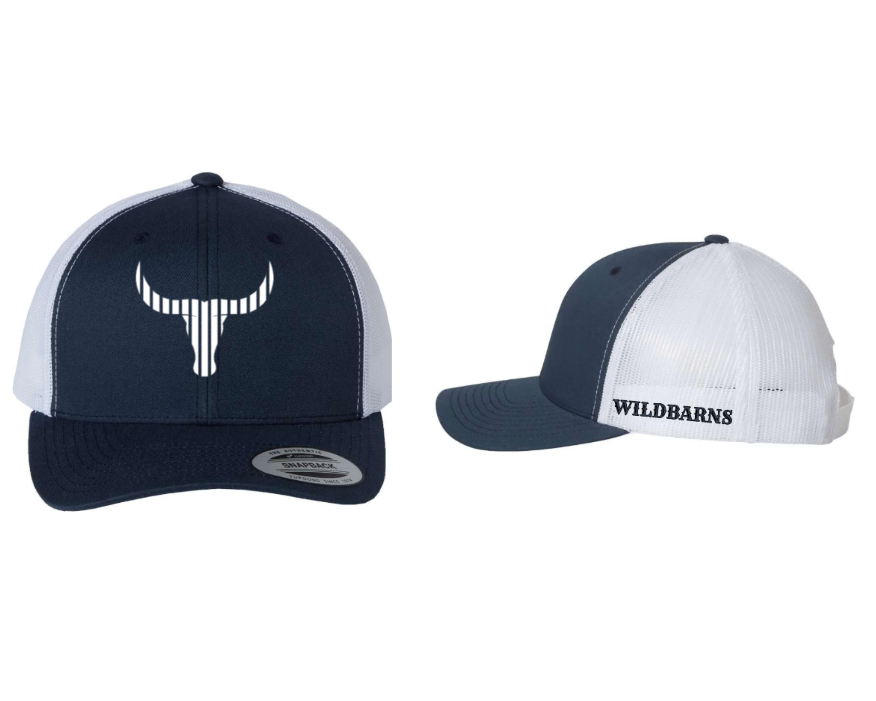 Casquette - Longhorn blanc | Marine-Blanc