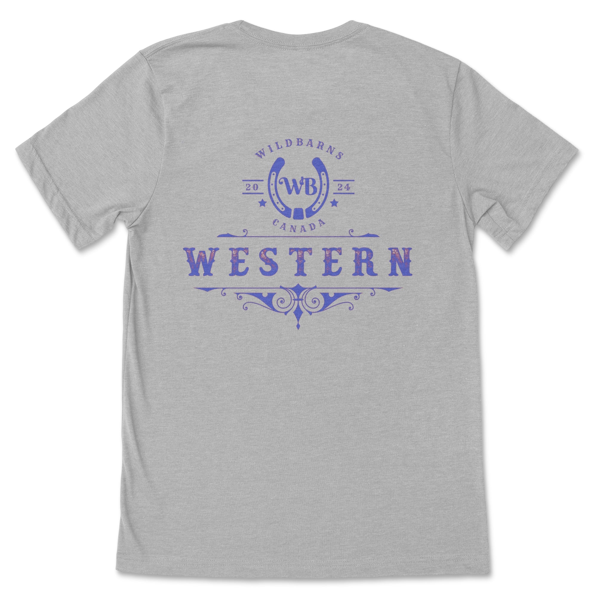 T-Shirt Adultes | WB Western (Bleu)