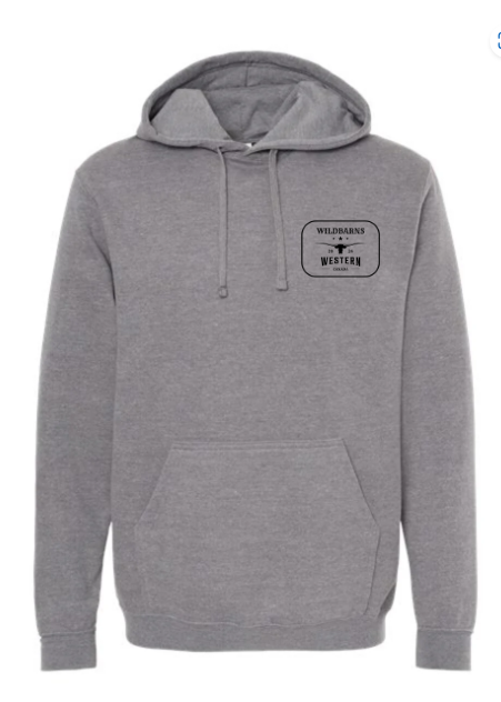 Adults Hoodie Long Horn (back)