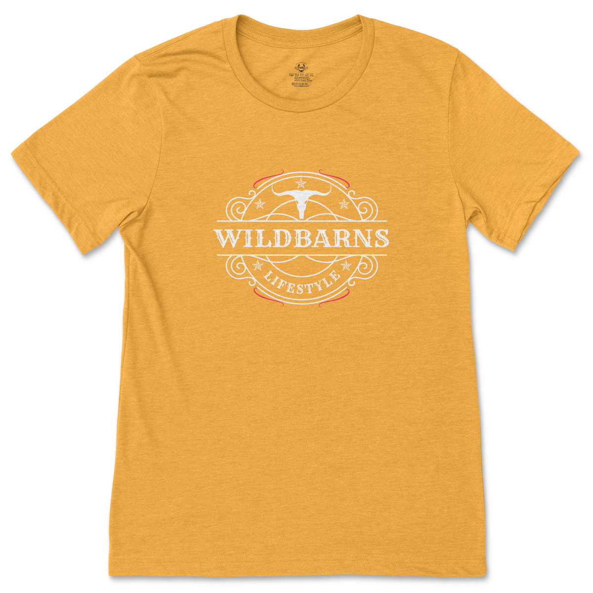 T-Shirt Adultes | Longhorn blanc
