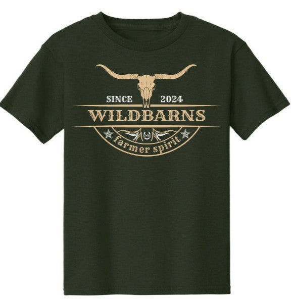 T-Shirt Enfants | Longhorn doré