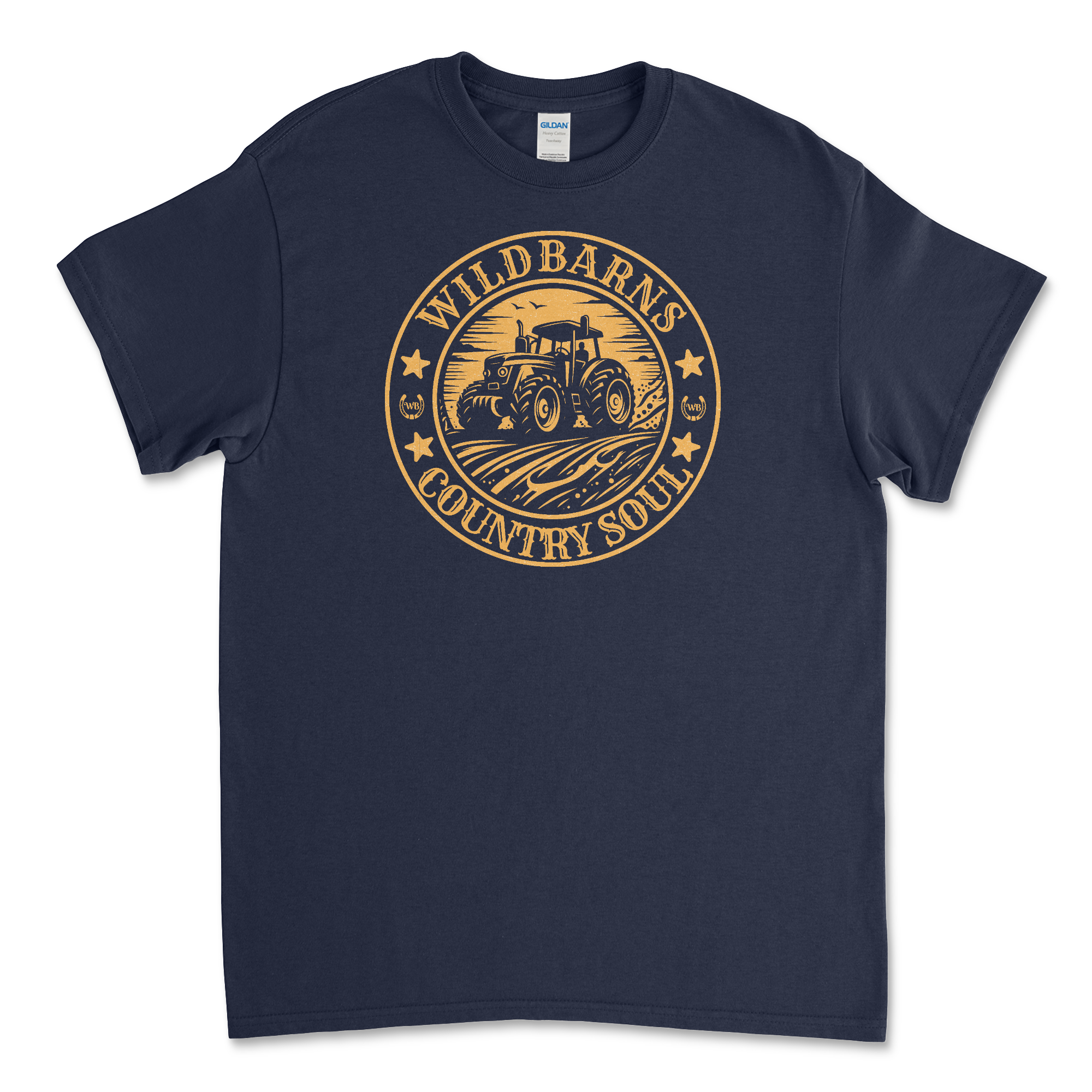 T-Shirt Enfants - Tracteur | Bleu marine