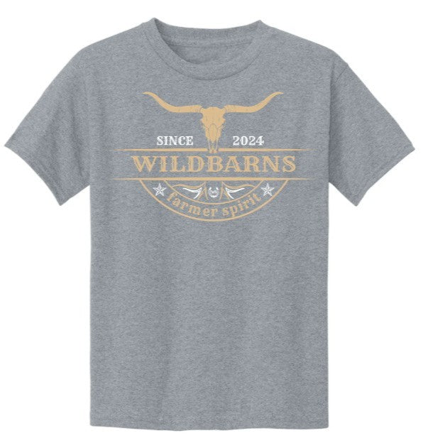 T-Shirt Enfants | Longhorn doré