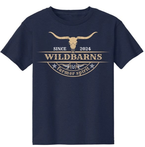 T-Shirt Enfants | Longhorn doré