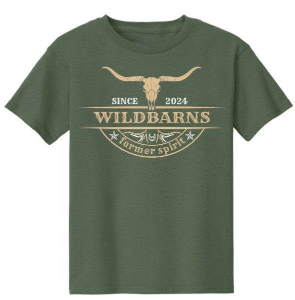 T-Shirt Enfants | Longhorn doré