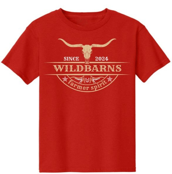 T-Shirt Enfants | Longhorn doré