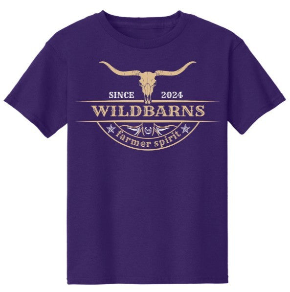 T-Shirt Enfants | Longhorn doré