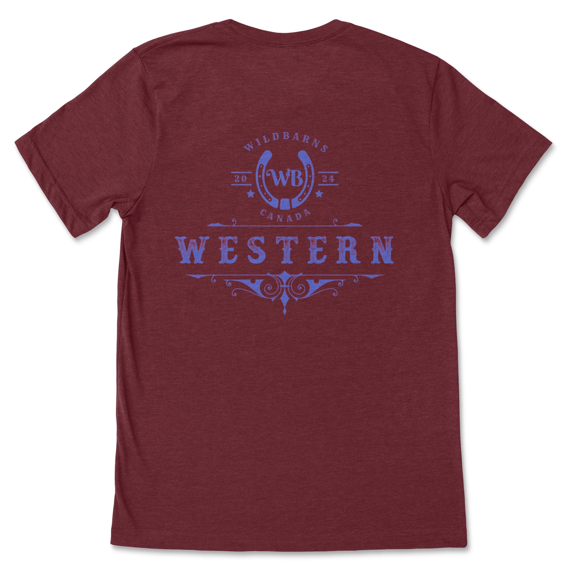 T-Shirt Adultes | WB Western (Bleu)