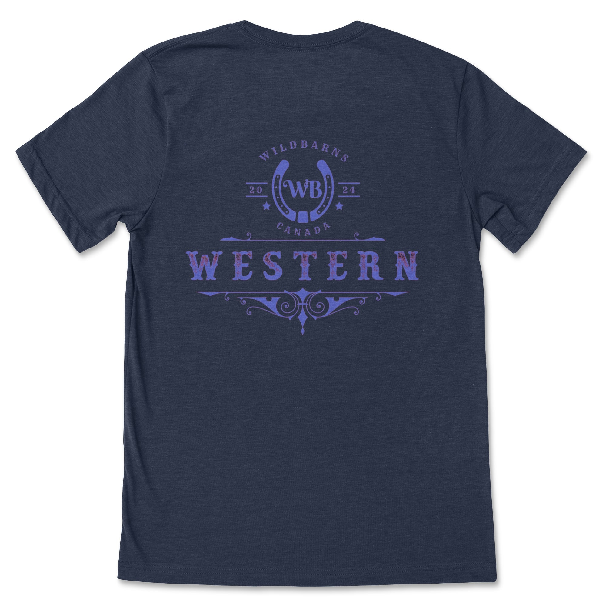 T-Shirt Adultes | WB Western (Bleu)