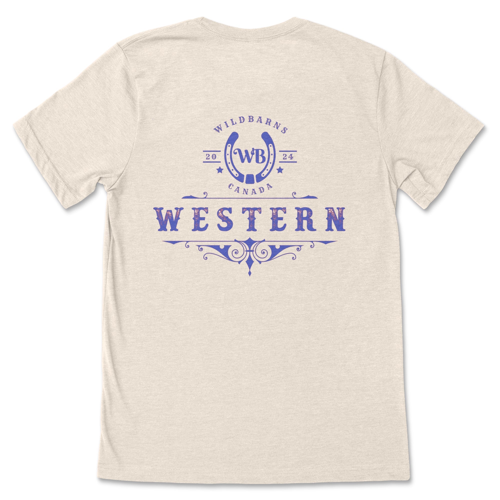 T-Shirt Adultes | WB Western (Bleu)