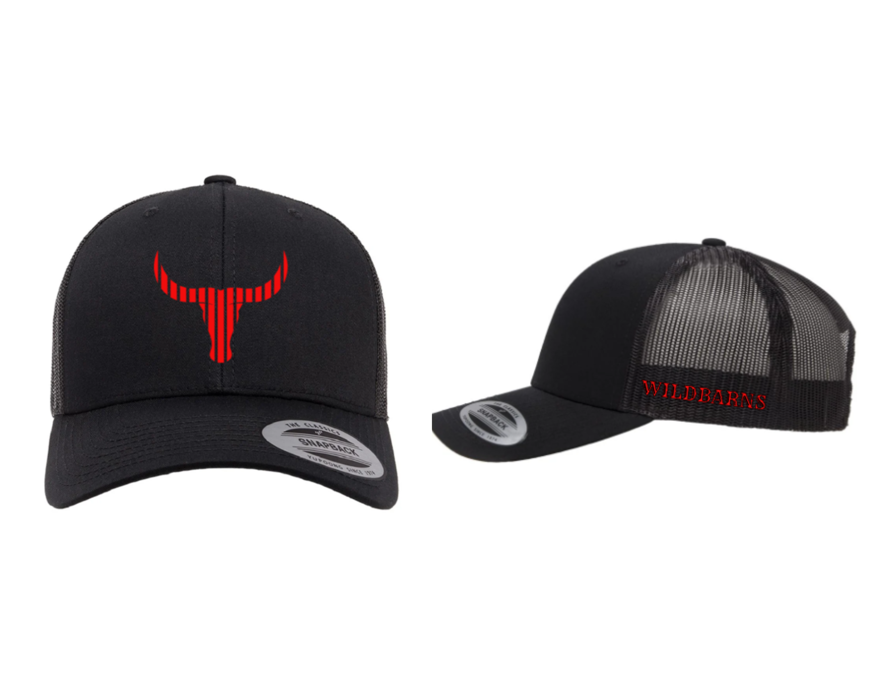Casquette - Longhorn rouge | Noir