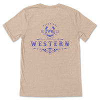T-Shirt Adultes | WB Western (Bleu)