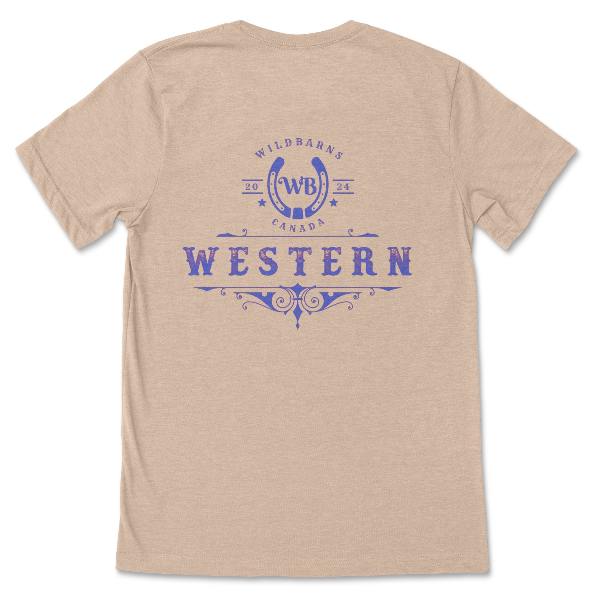 T-Shirt Adultes | WB Western (Bleu)
