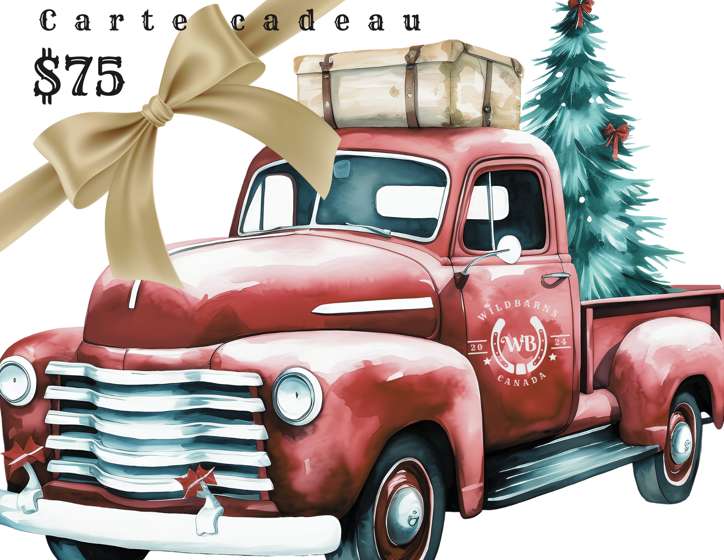 Carte cadeaux 75$