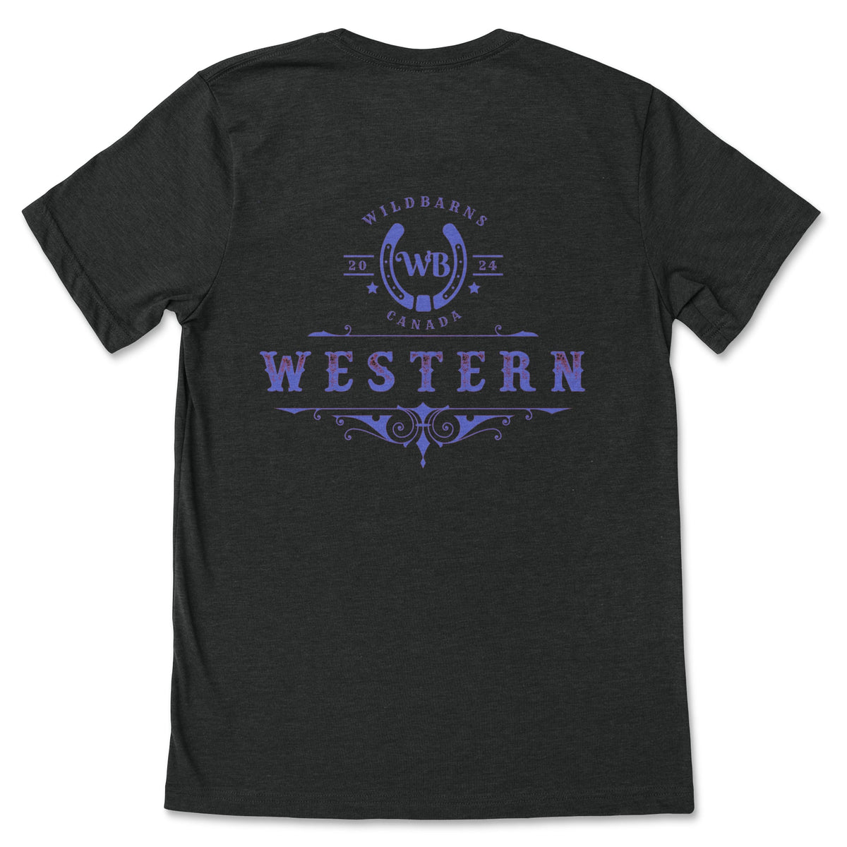 T-Shirt Adultes | WB Western (Bleu)