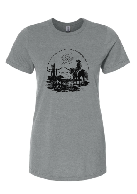 T-Shirt Femmes - Riding | Métallique