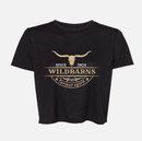 Crop Top - Longhorn | Noir