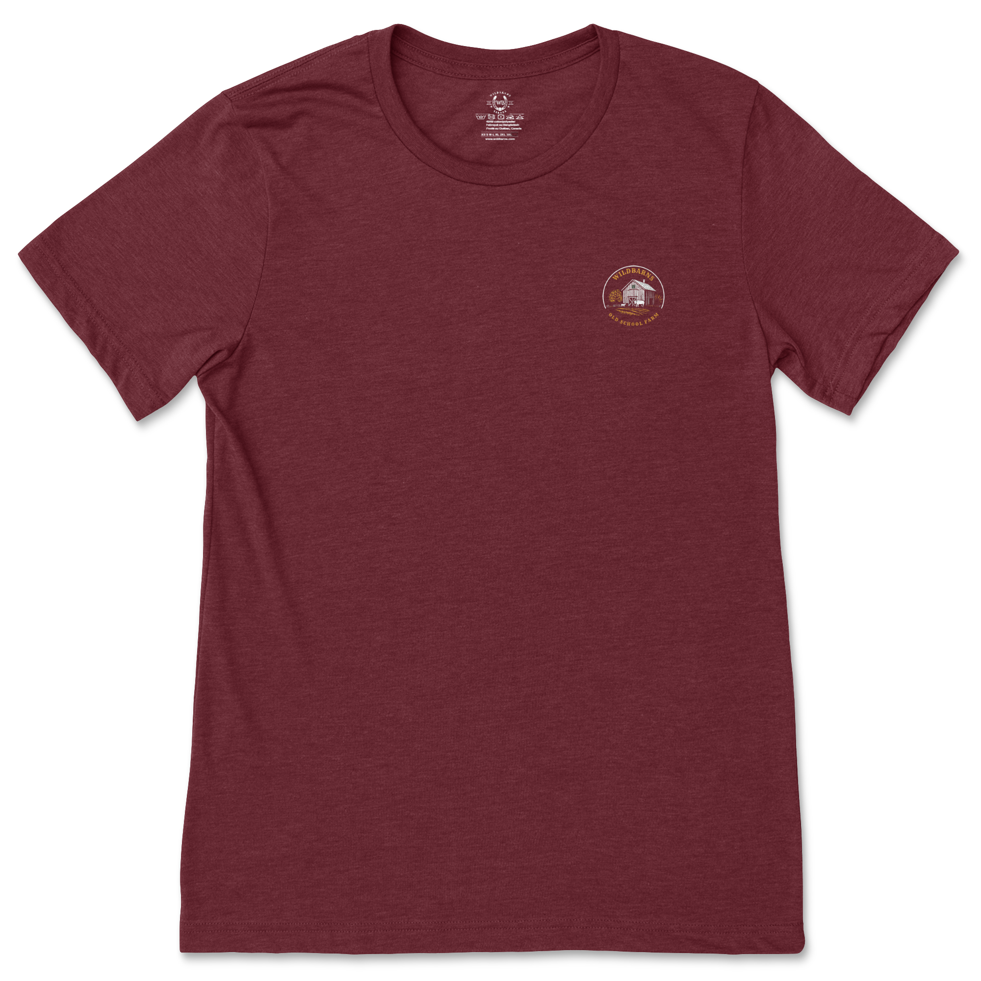 T-Shirt - Old Barn | Bordeaux