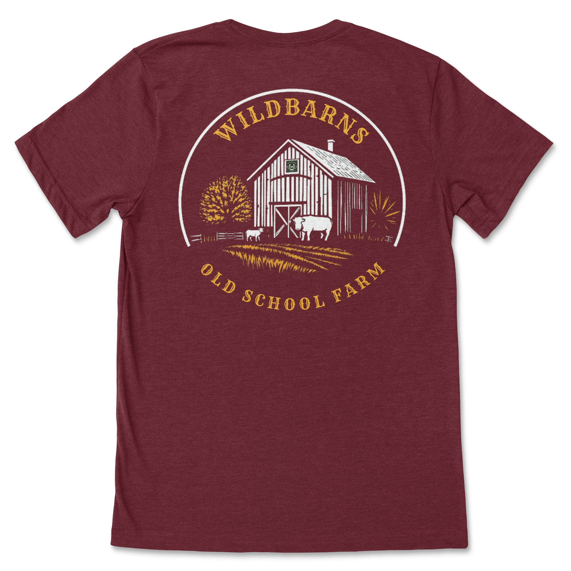 T-Shirt - Old Barn | Bordeaux