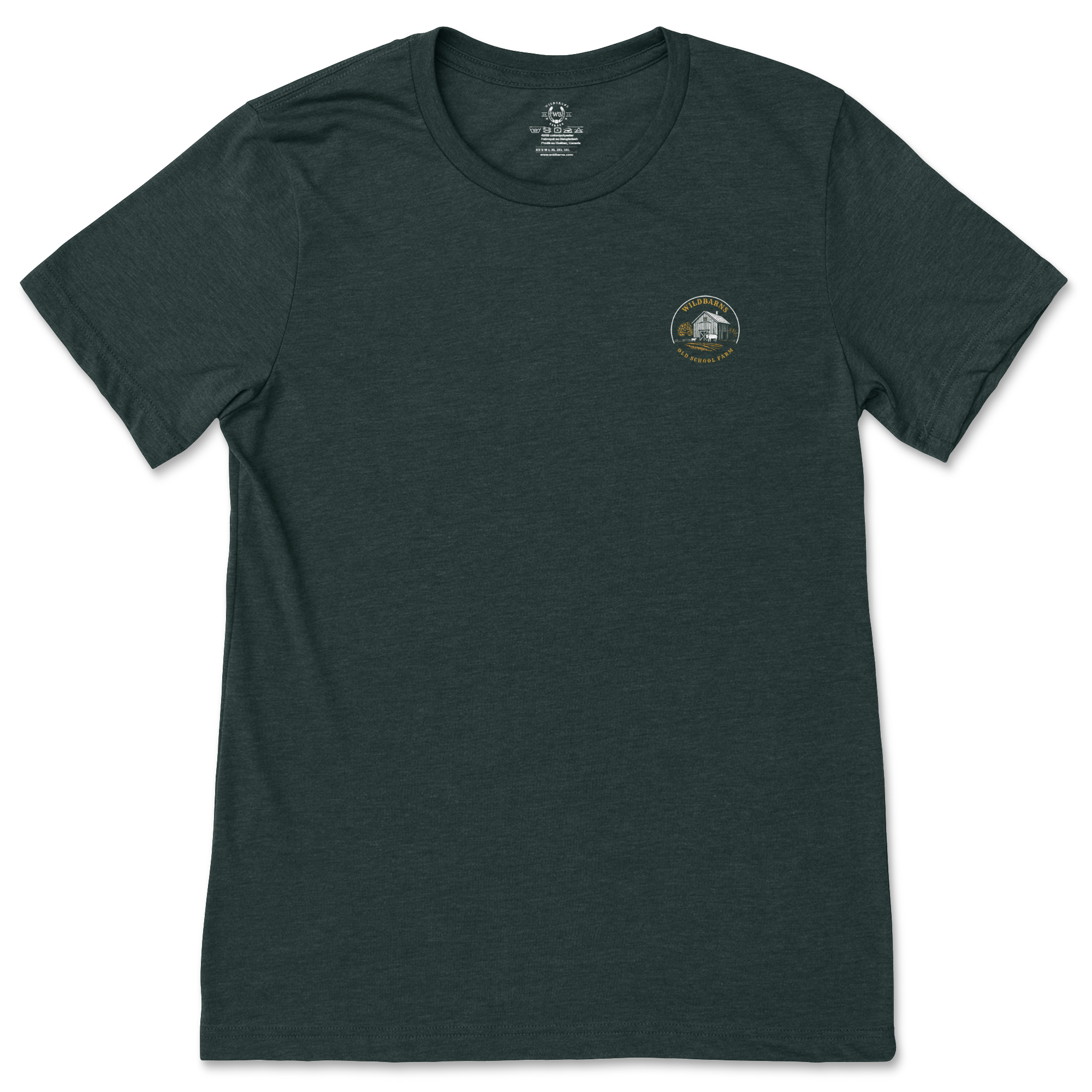 T-Shirt - Old Barn | Émeraude