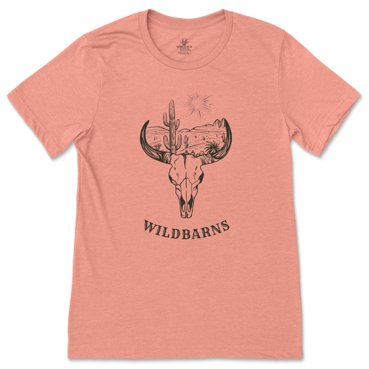 T-Shirt Adultes Longhorn désert