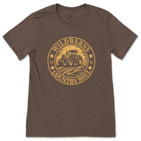T-Shirt Hommes - Tracteur | Brun