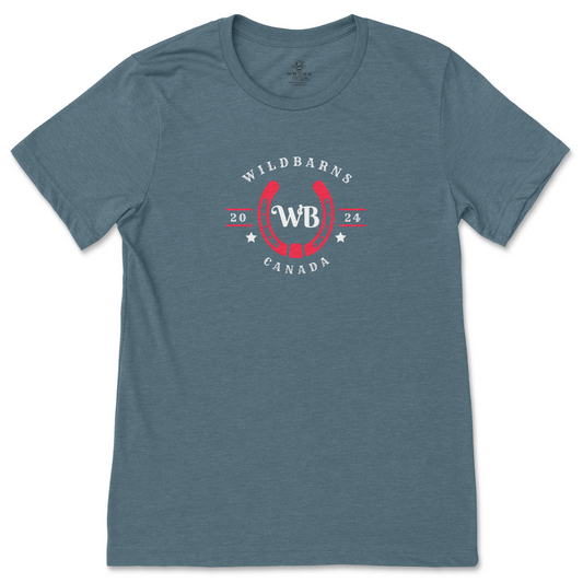 T-Shirt Hommes WB rouge-blanc