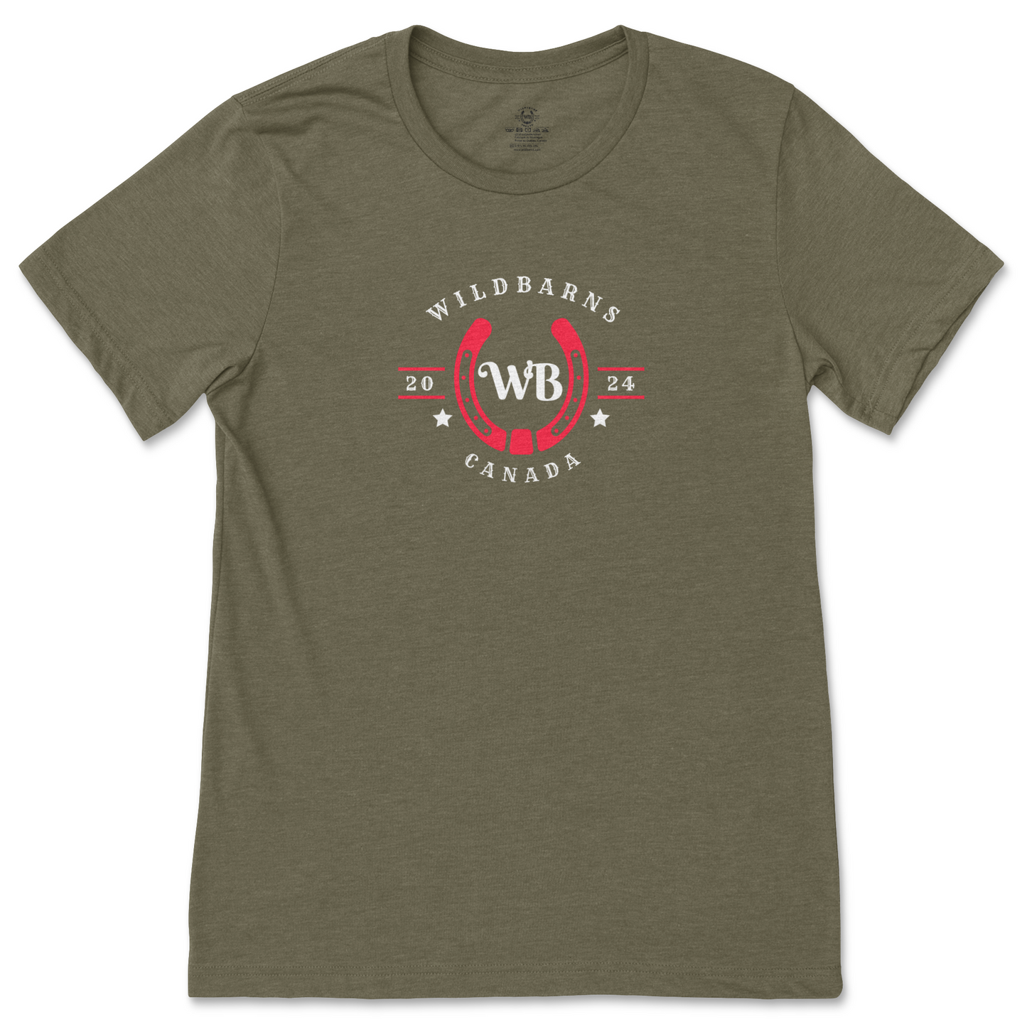 Men's WB red-white T-Shirt 