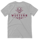 T-Shirt - Western (red) | Grey