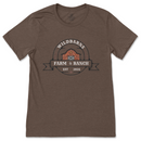 T-Shirt - Farm & Ranch | Brun