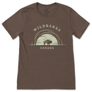 T-Shirt Adultes - Bison | Brun