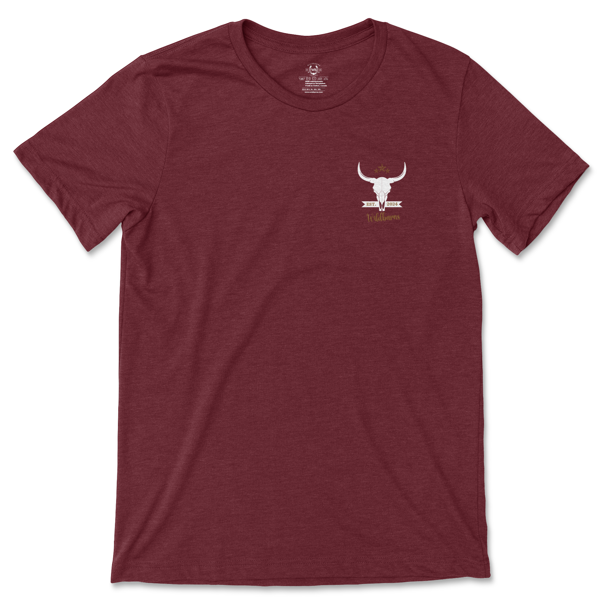 T-Shirt Adultes - Signature | Bordeaux