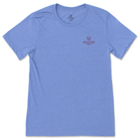 T-Shirt - Western (rouge) | Bleu