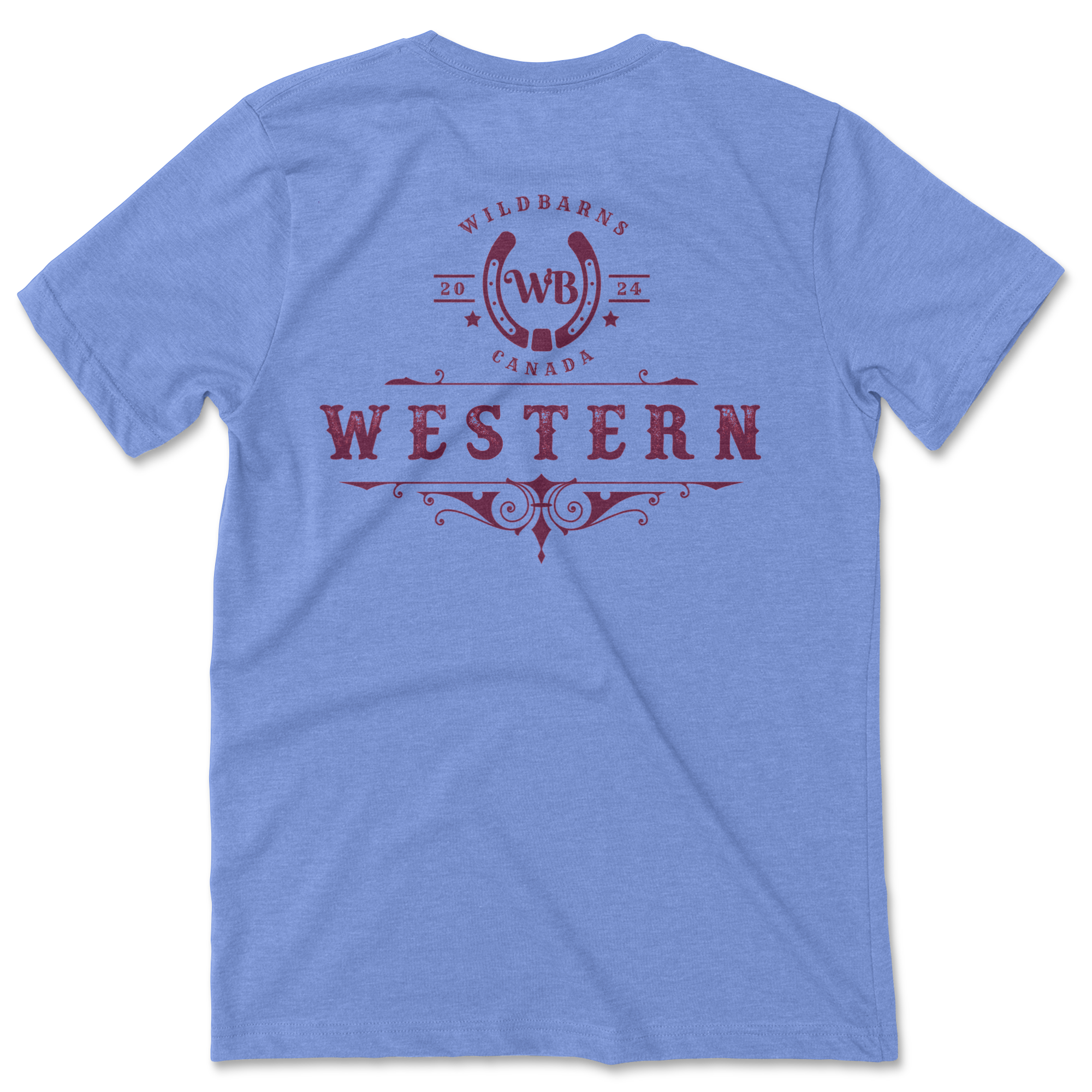 T-Shirt - Western (red) | Blue