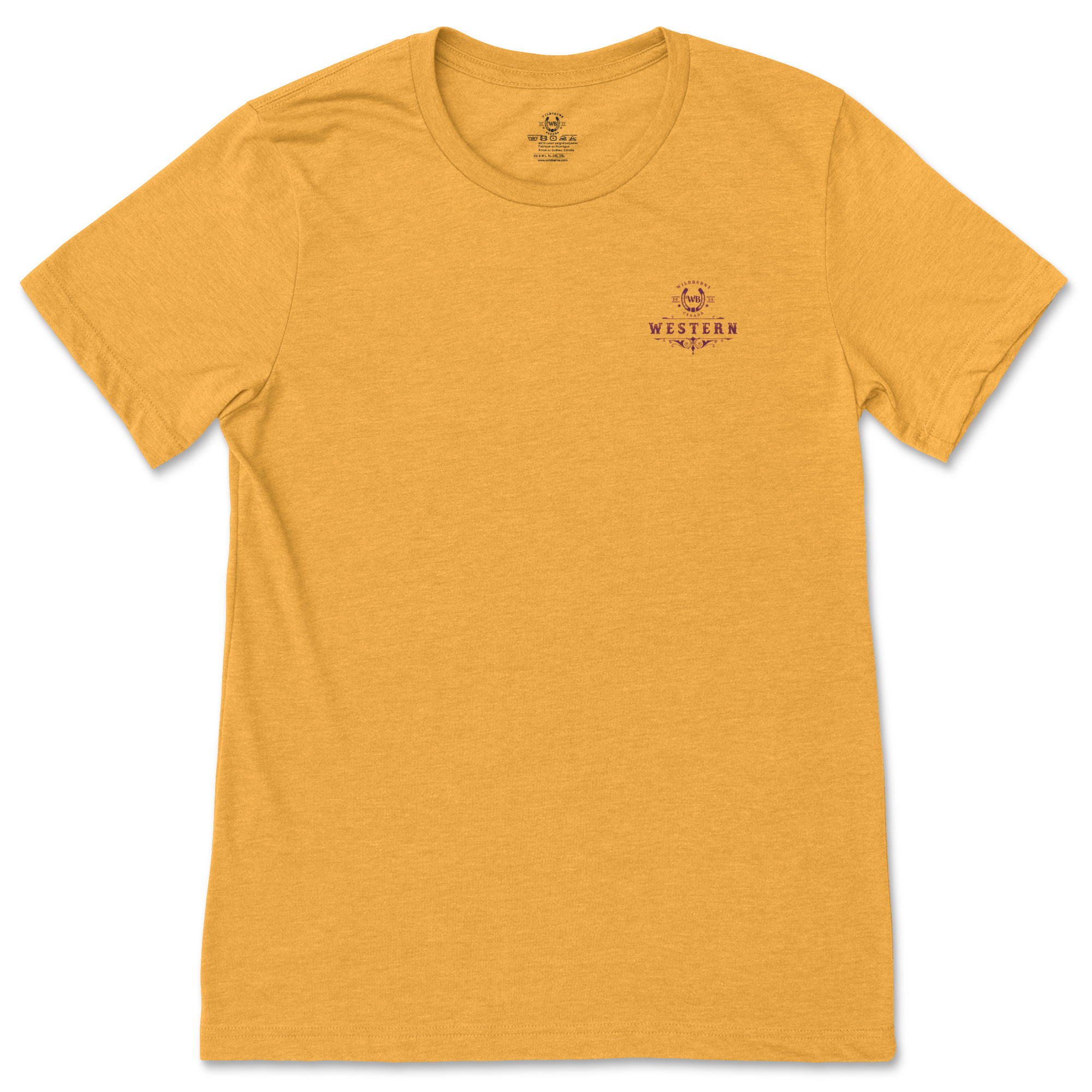 T-Shirt - Western (rouge) | Chamois