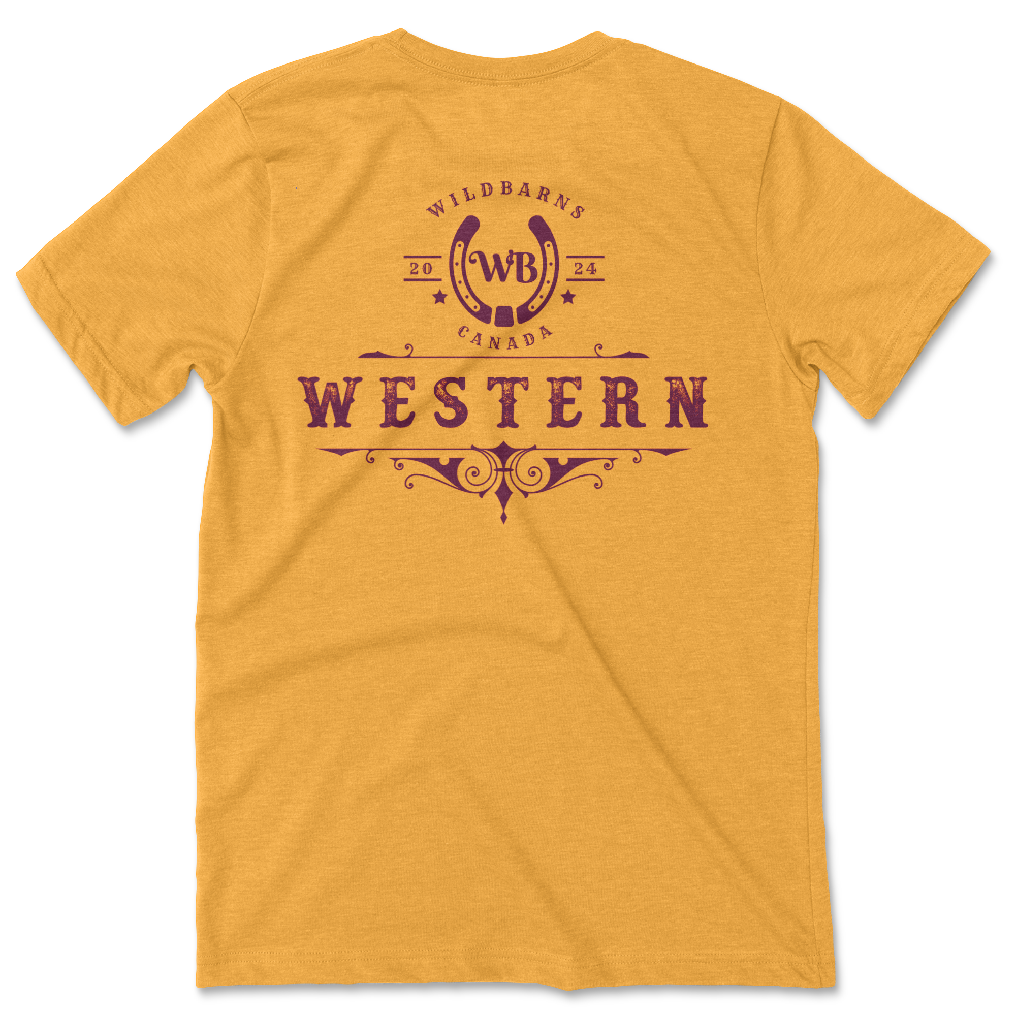 T-Shirt - Western (rouge) | Chamois