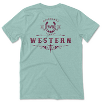 T-Shirt - Western (rouge) | Menthe