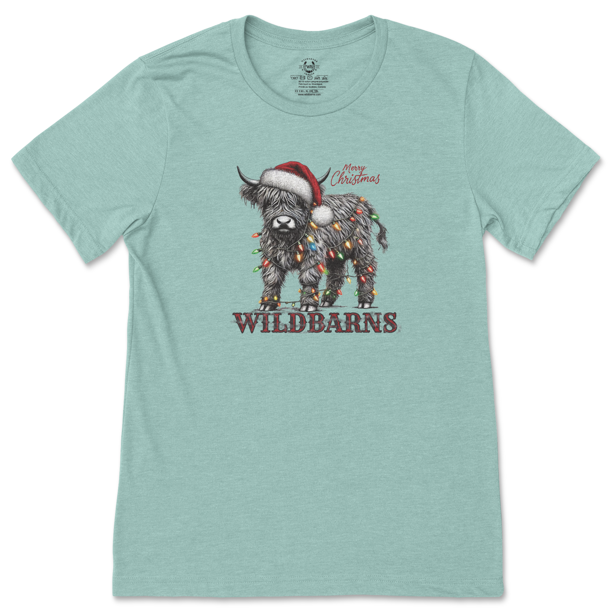 T-Shirt Adultes - Highland Nöel 2