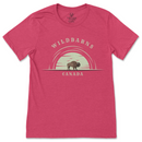 T-Shirt Adultes - Bison | Framboise