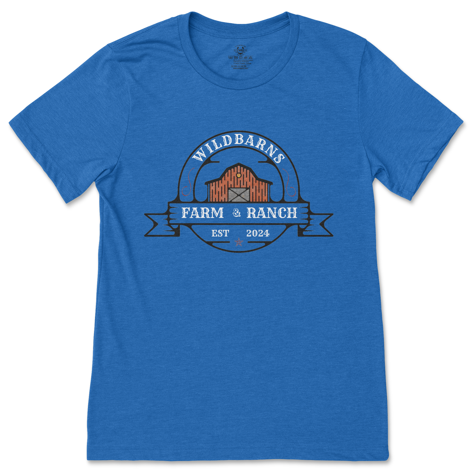 T-Shirt - Farm & Ranch | Bleu Royal