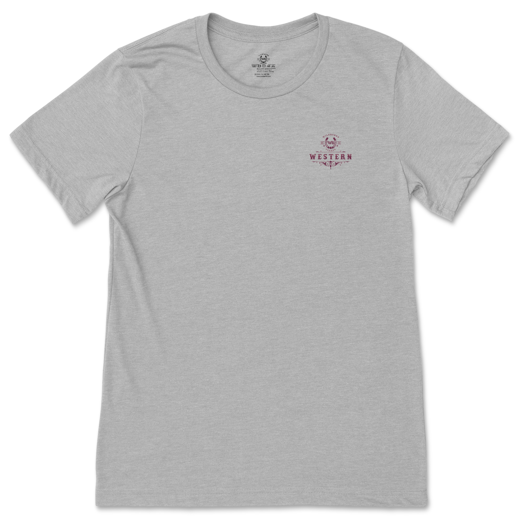 T-Shirt - Western (red) | Grey