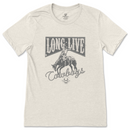 T-Shirt Adultes - Long live Cowboy | Sable