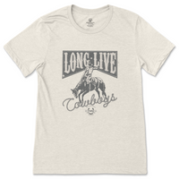 T-Shirt Adultes - Long live Cowboy | Sable