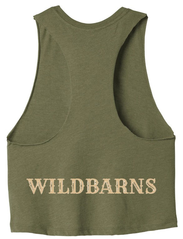 Crop Top Tank - LH3 | Olive