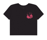 Crop Top - Riding (pink) | Black