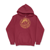 Hoodie Enfants - Tracteur | Rouge cardinal