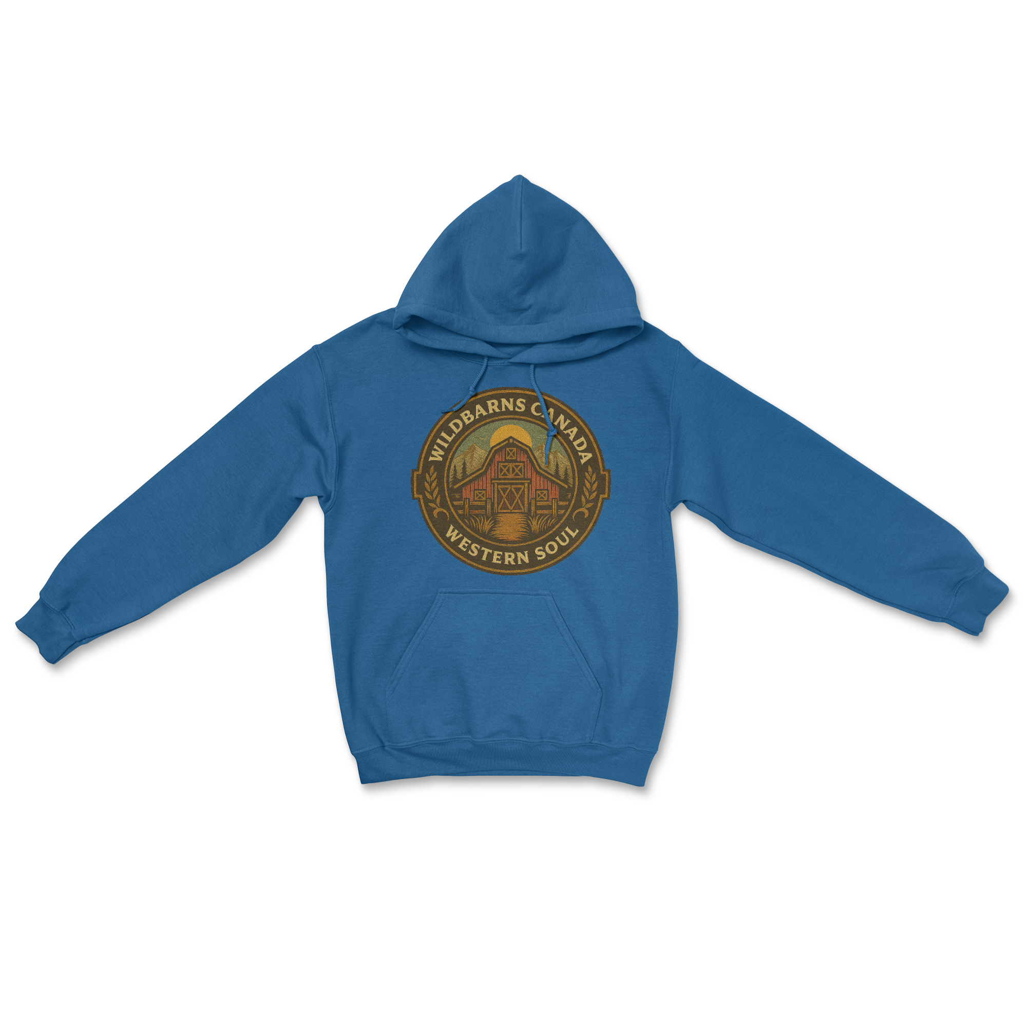 Kids Hoodie - Tractor | Blue