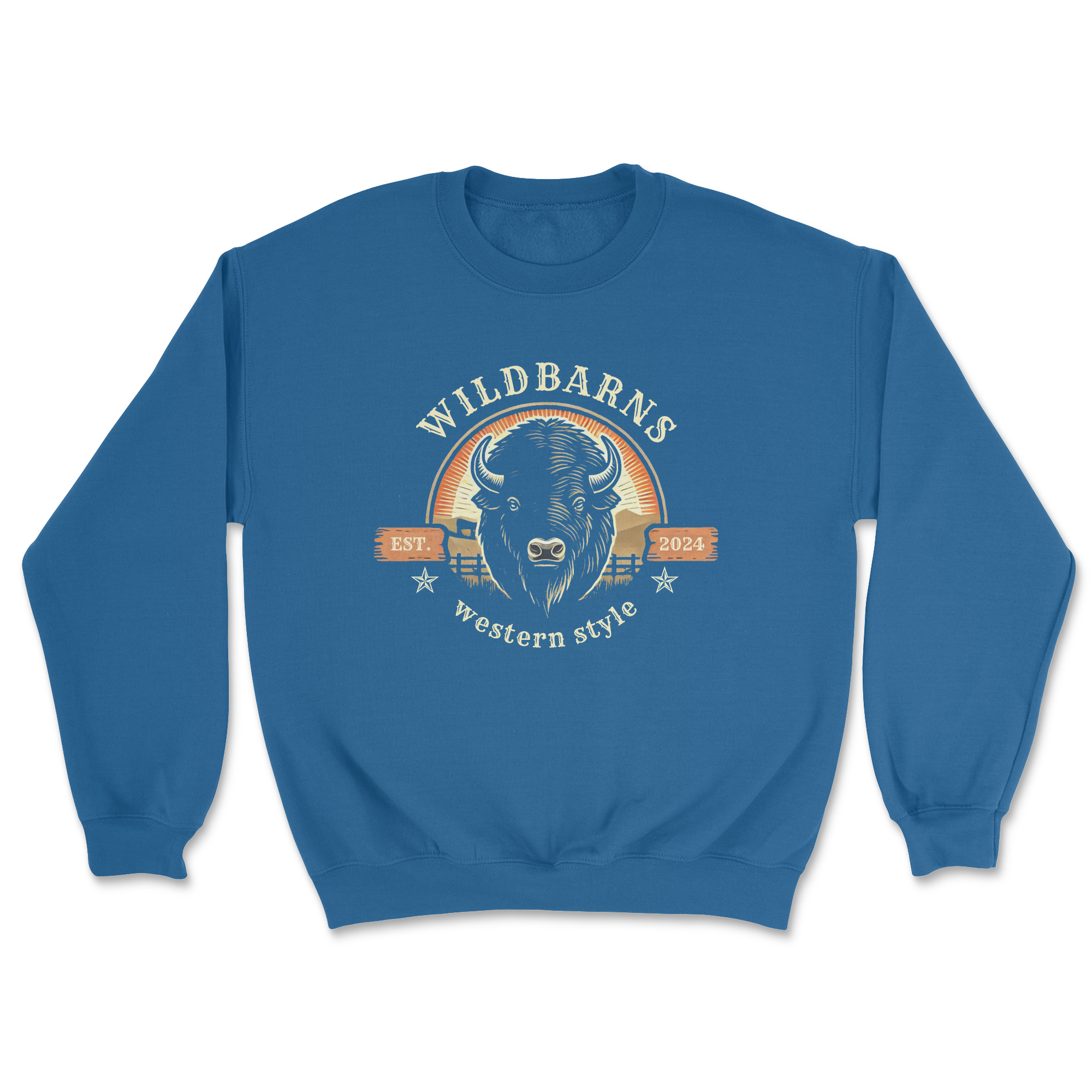 Kids Crewneck - Buffalo | Black