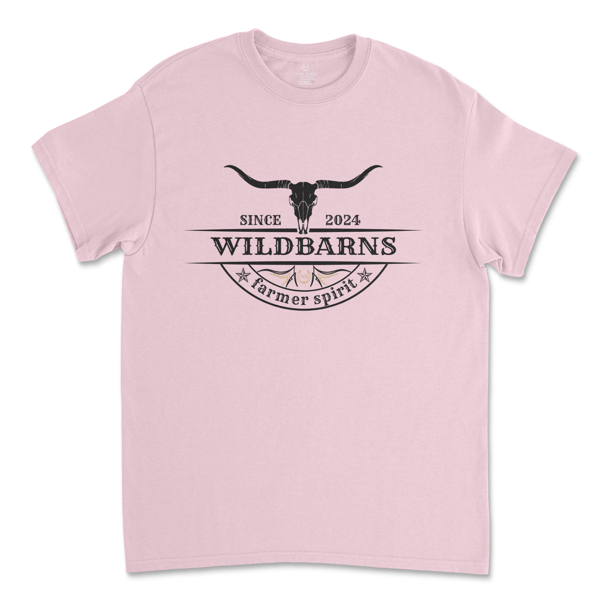 T-Shirt Enfants - Longhorn | Rose