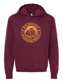 Adult Hoodie - Tractor | Bordeaux